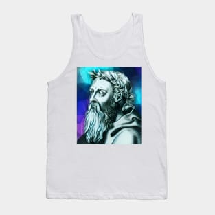 Heraclitus Portrait | Heraclitus Artwork 6 Tank Top